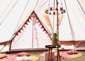 Bell Tent Hire in East Sussex & Kent| Moon Dreamers