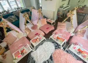 Little
  Pretty Things Theme Childrens Sleepover Party    